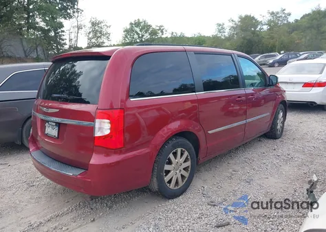 2011 Chrysler Town & Country Touring-L из США, поврежденный, VIN 2A4RR8DG7BR630670